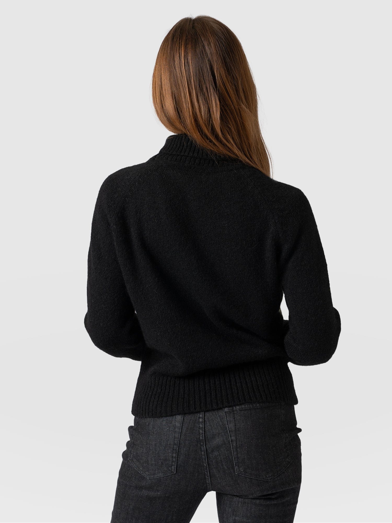 Gwen Raglan Sweater Olive Check - Women's Sweaters | Saint + Sofia® USA